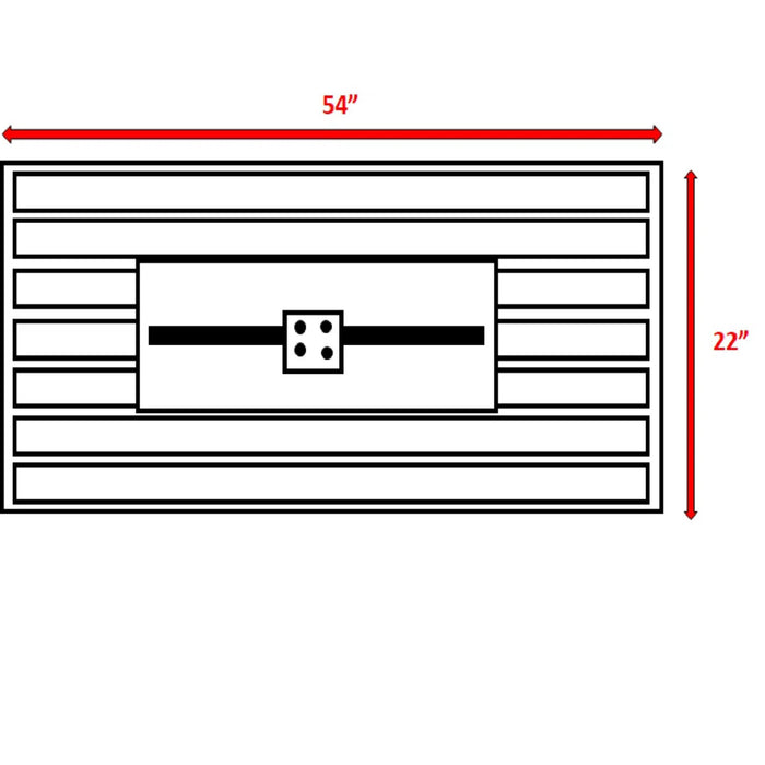 Casselton - Propane / Gas Outdoor Fire Pit Table With Lid - Black