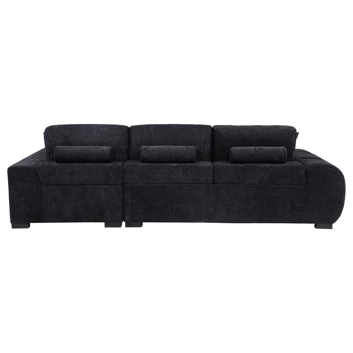 Plather - Sectional Chaise Sofa