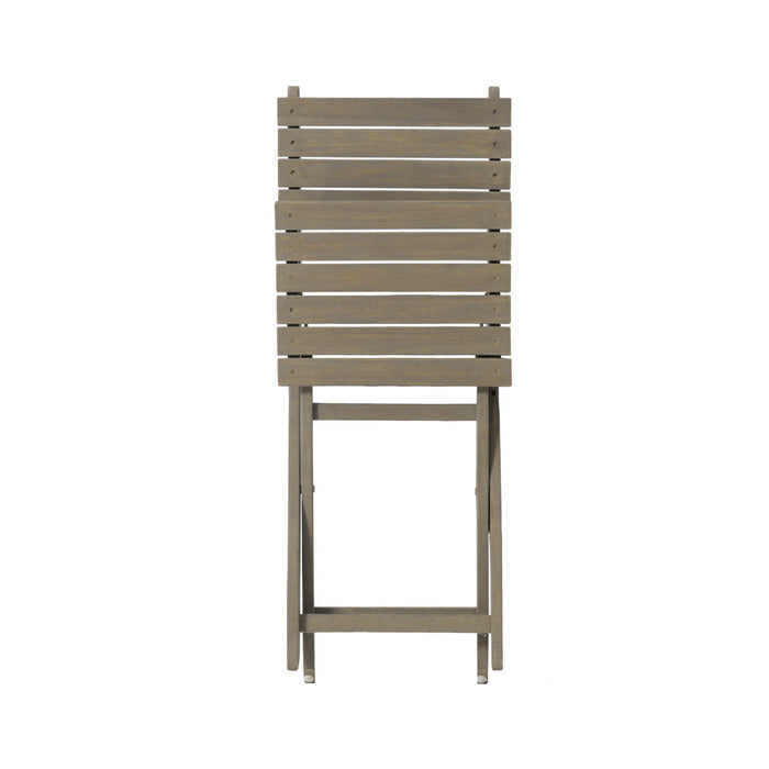 Positano - 4 Piece Foldable Chair - Gray