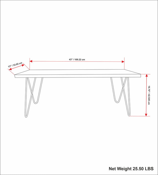 Colton - Bench - Natural