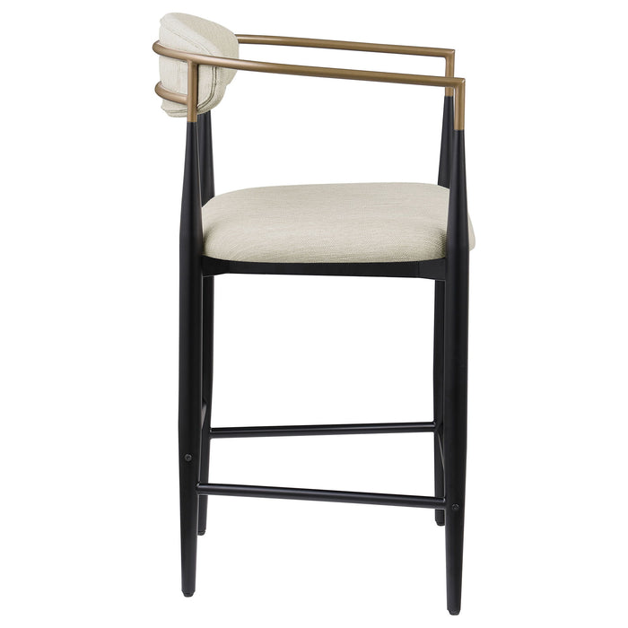 Kirkham - Upholstered Counter (Set of 2) - Beige