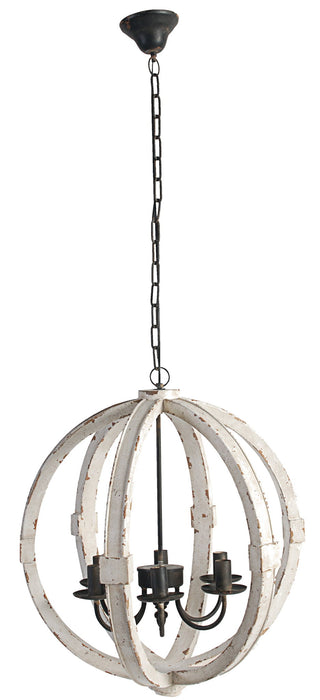 Chandelier, Hanging Light Fixture With Adjustable Chain For Kitchen, Bulb Not Included