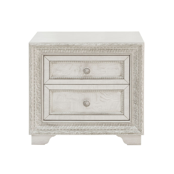 Camila - 2 Drawer Nightstand - Creamy White