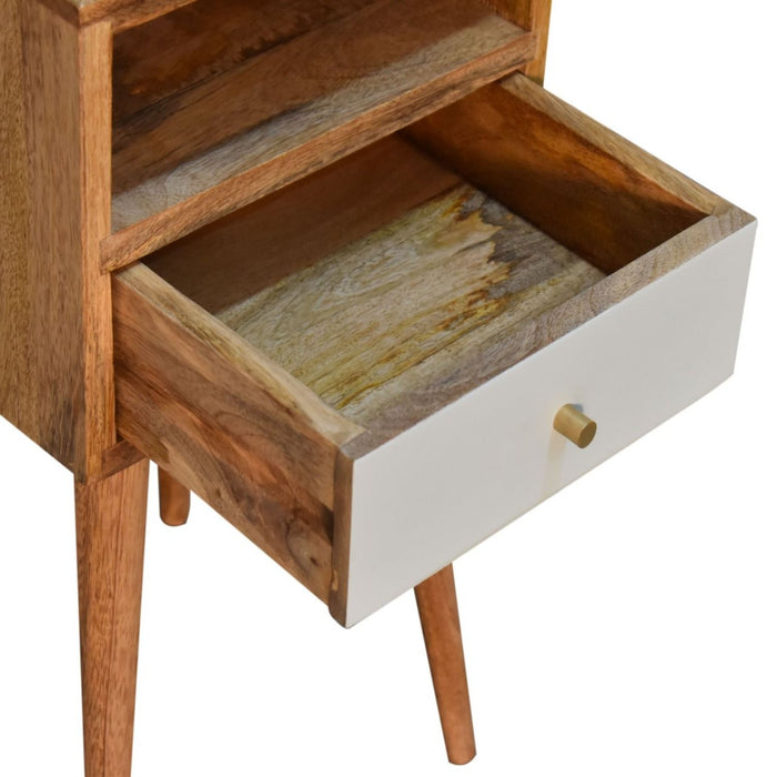 Solid Wood Mini Nightstand