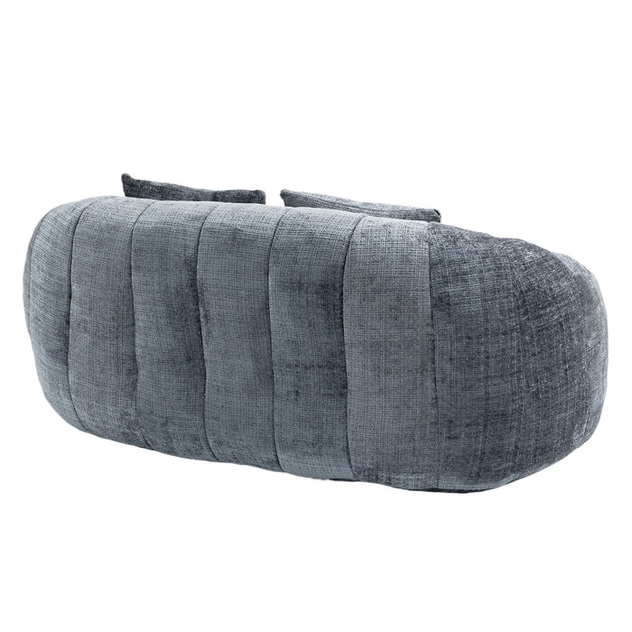 Bean Bag Lazy Sofa, Durable Comfort Lounger High Back Bean Bag Chair Couch
