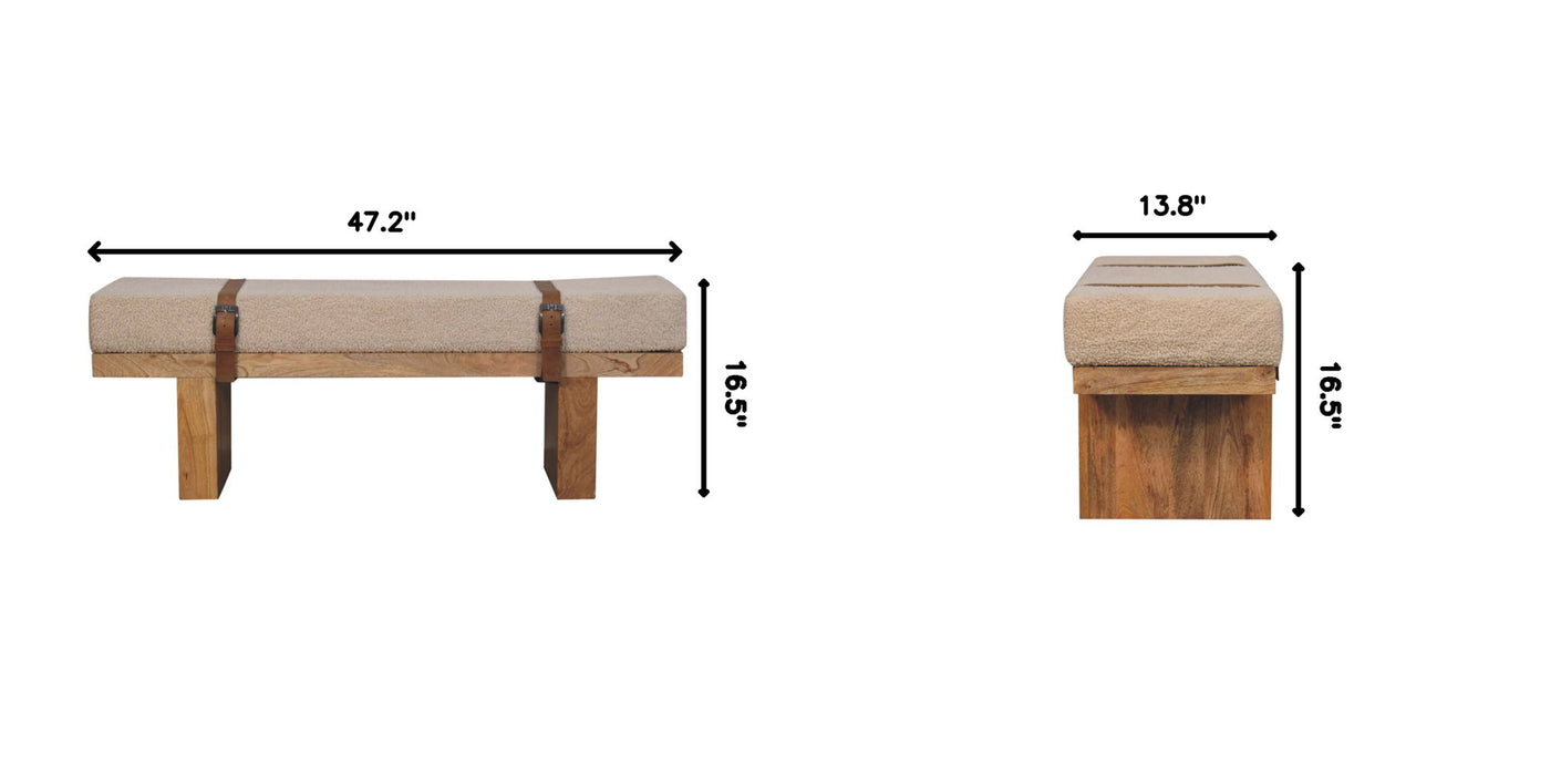 Belmont - Boucle Bench - Oak