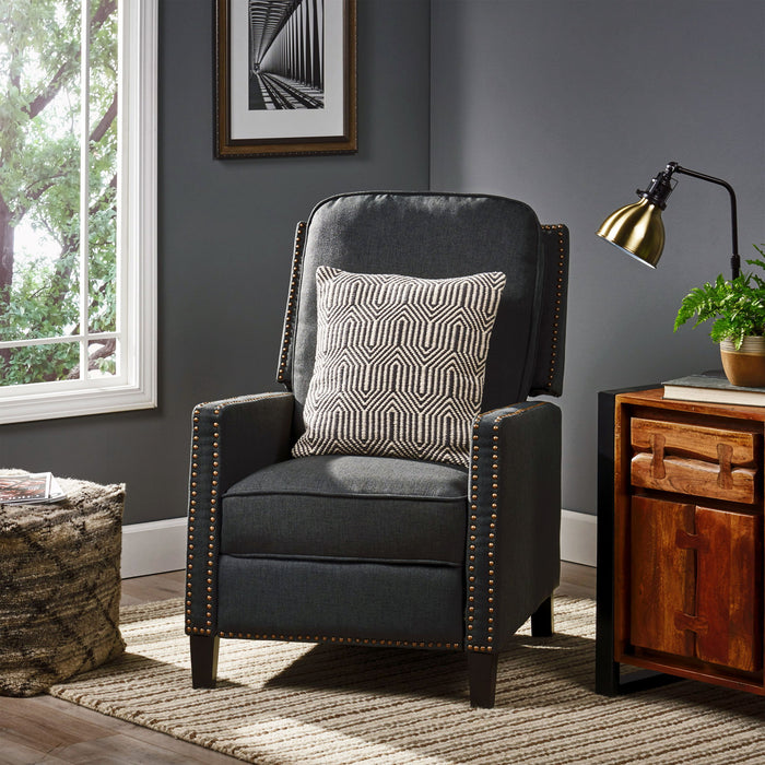 Contemporary Wide Manual Standard Recliner