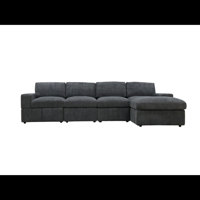 Modular Sectional Sofa, Reversible Set