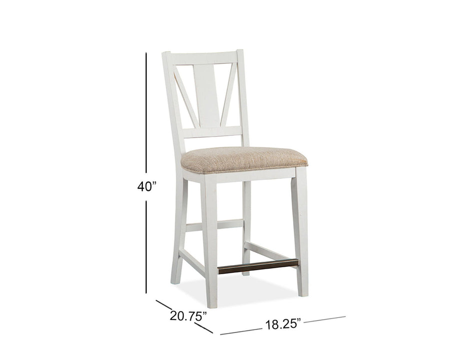 Heron Cove - Extendable Counter Height Dining Table Set