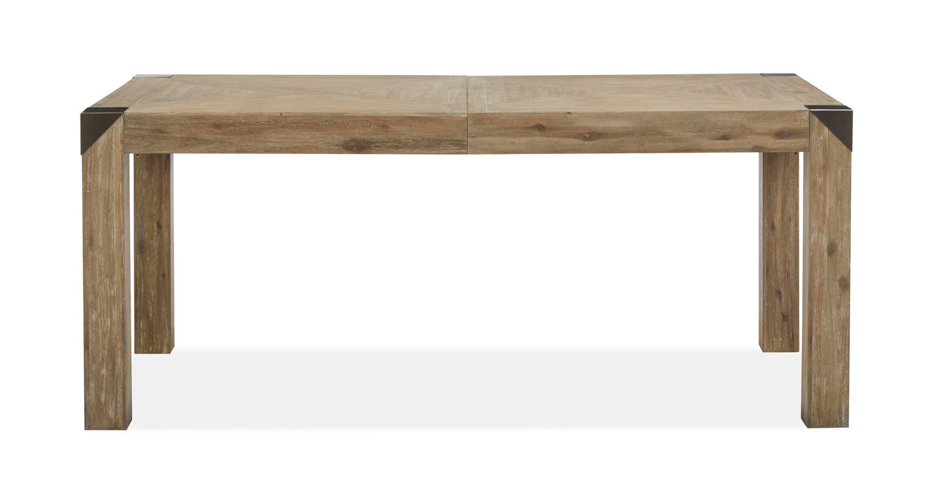 Ainsley - Rectangular Dining Table - Cerused Khaki