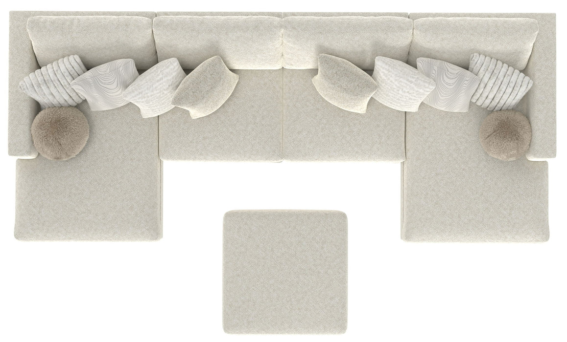 Ritzy - Modular Sofa And Included Cocktail Ottoman