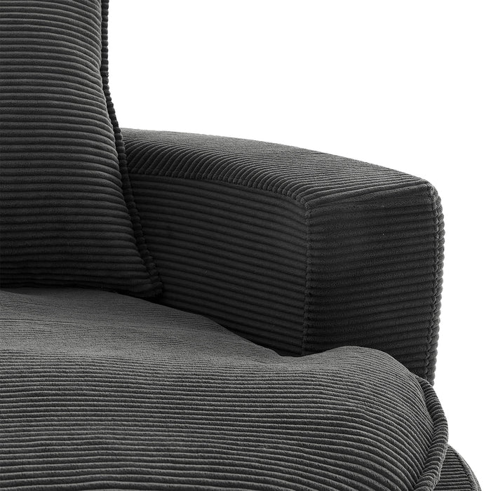 360° Swivel Accent Barrel Chair With Dual Layer Cushion And 3 Removable Pillows