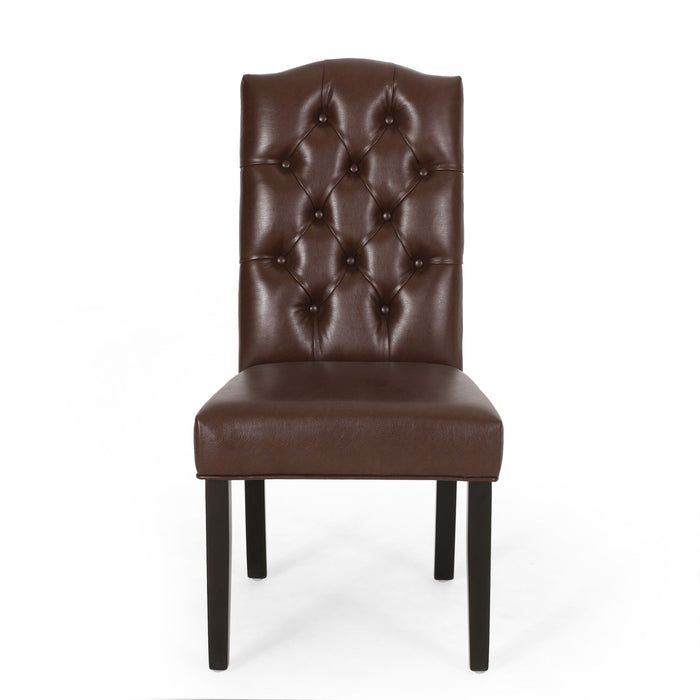 Harriet - Tufted Dining Chair With Button Tufting And Diamond Stitching