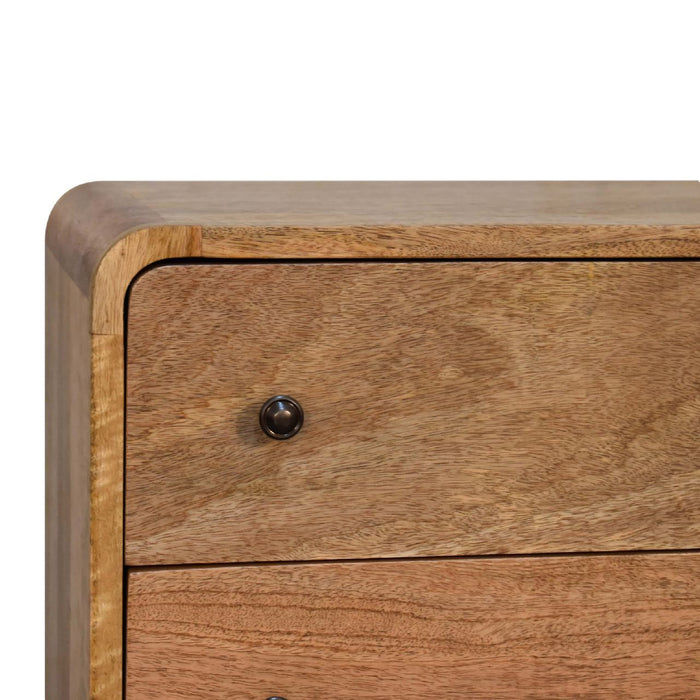 3 Drawer Mini Curved Chest
