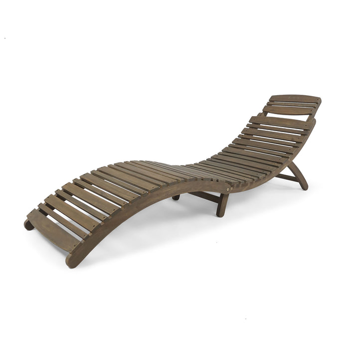 Lahaina - Wood Foldable Chaise Lounge