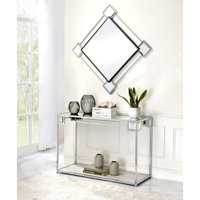 Asbury - Accent Mirror - Mirrored & Chrome