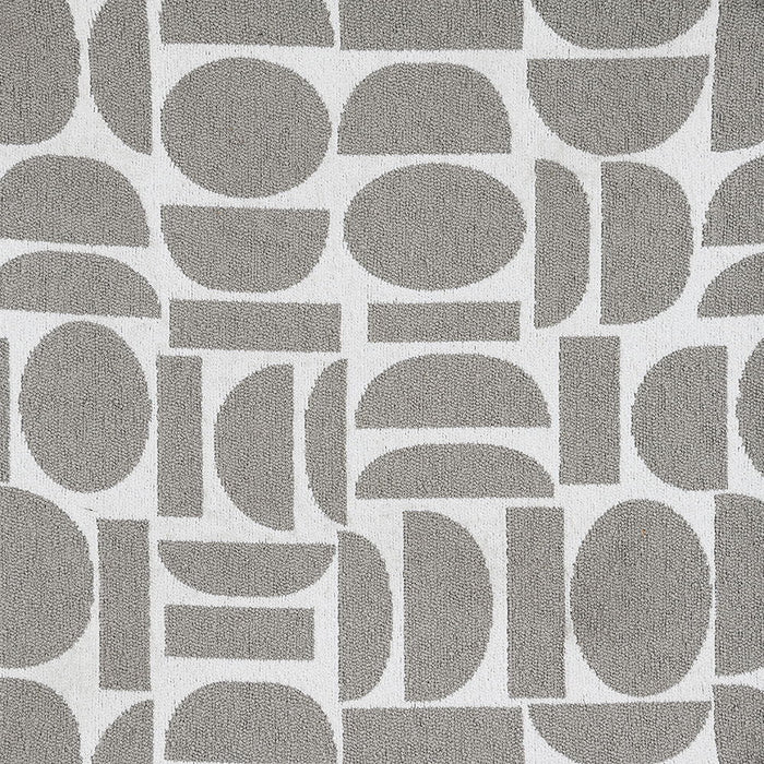 Glenda - Sofa With 3 Pillows - Gray Chenille