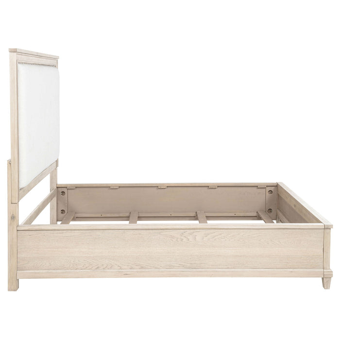 Wedner - Queen Panel Bed - Oak