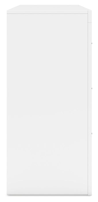 Binterglen - Dresser - White