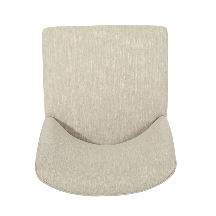 Modern Dining Chair With Durable Fabric Upholstery And Sturdy Wooden Frame (Set of 2)