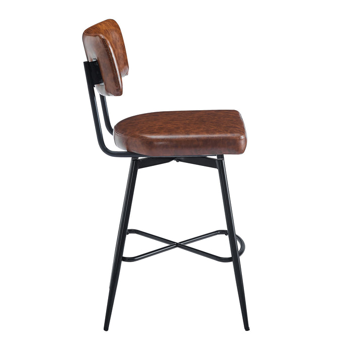Retro Swivel Counter Stools (Set of 2)