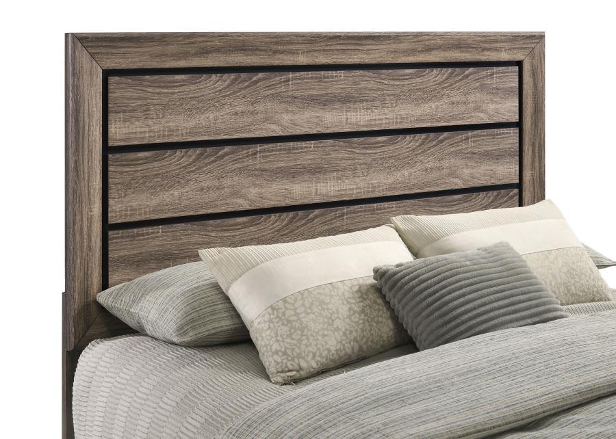 Kauffman - Wood Panel Bed