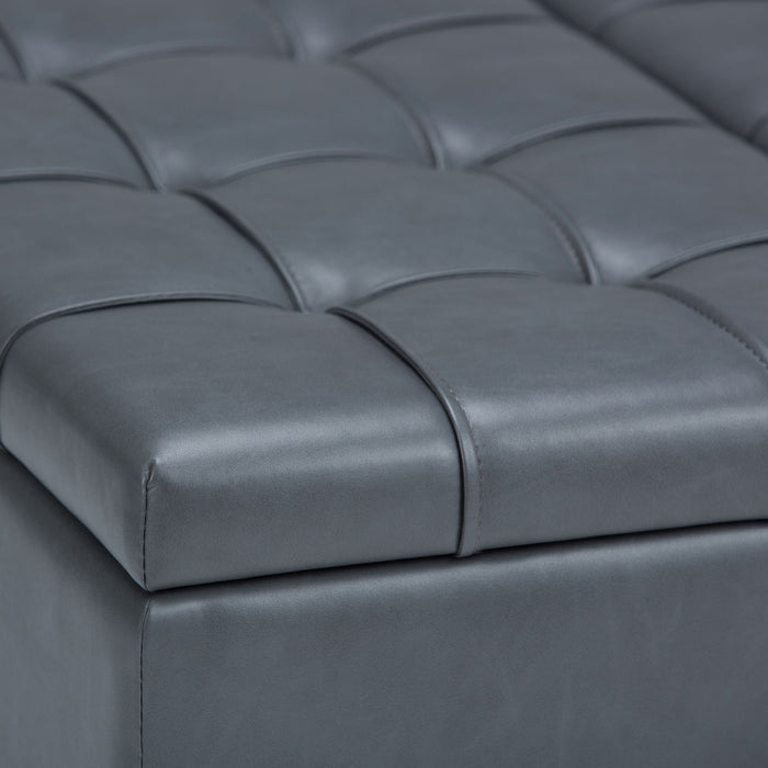 Harrison - Upholstered Coffee Table Storage Ottoman