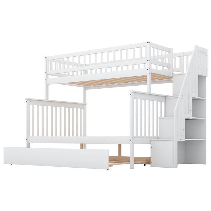 Bunk Bed With Staircase