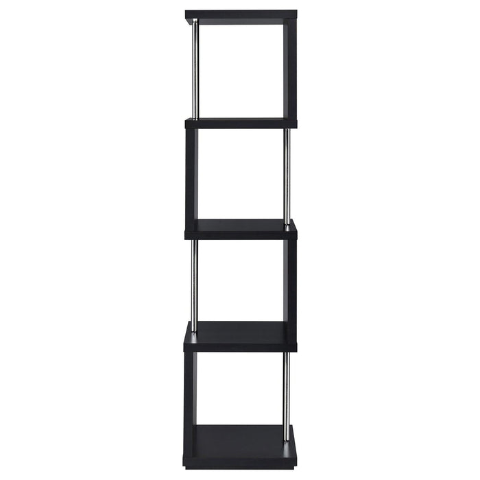4 Tier Bookcase With Accents