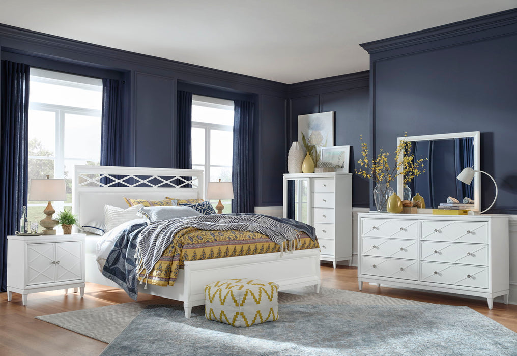 Springhouse - Door Nightstand - Whisper White