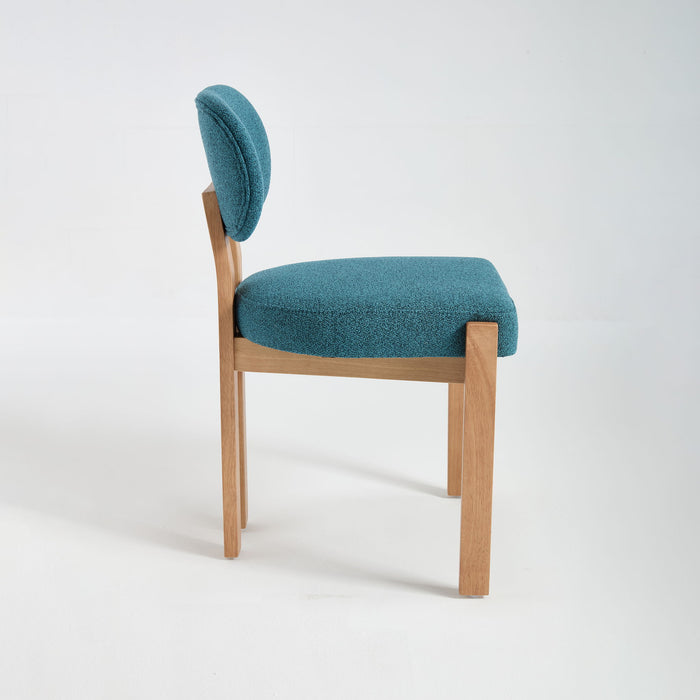 Dining Chairs With Ergonomic Backrest And Adjustable Feet (Set of 2)