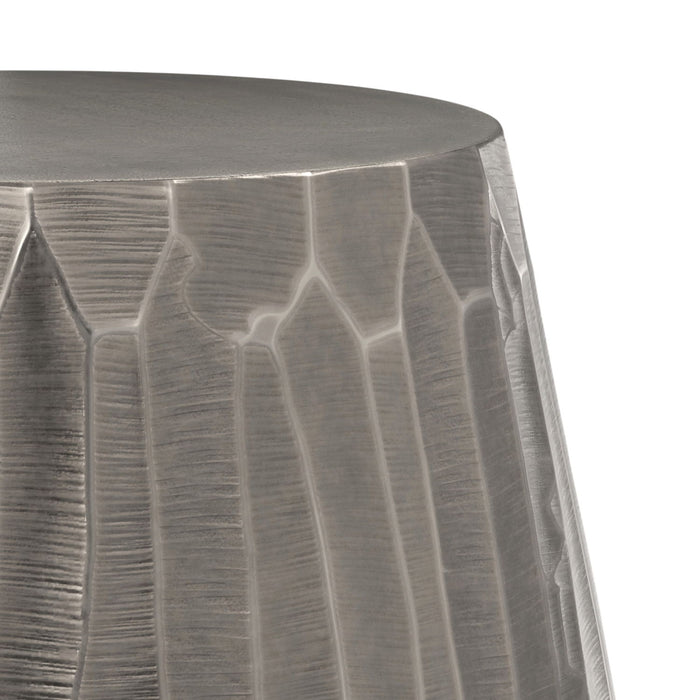 Nellie - Cast Aluminum Side Table - Black