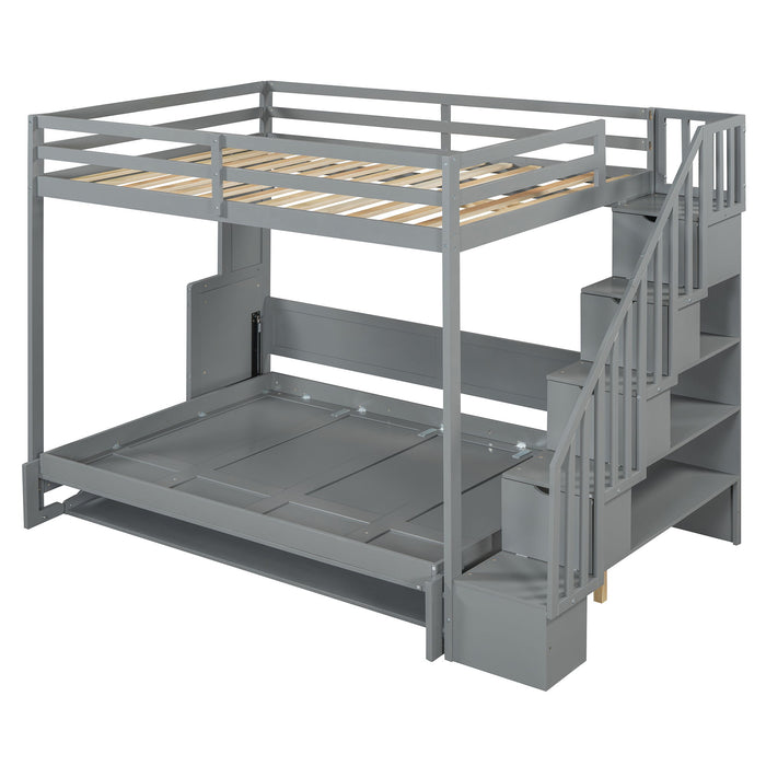 Murphy Bed With Smart Hydraulic System And Desk Design