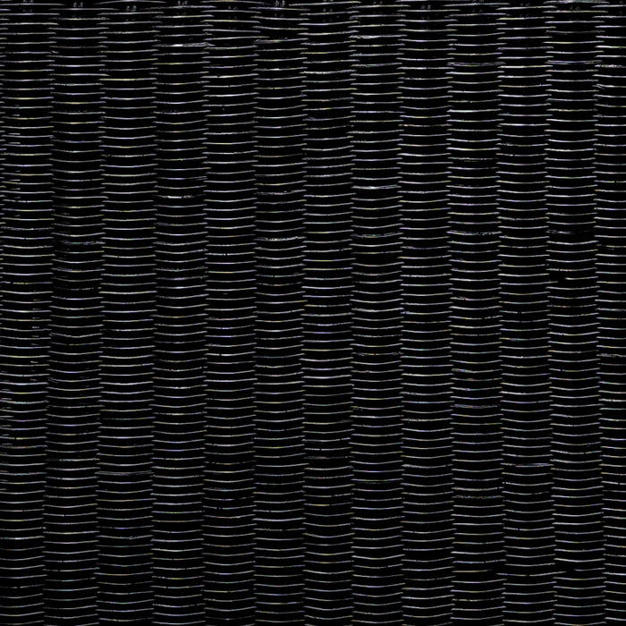 Cahya Woven Rattan Square Coffee Table Black