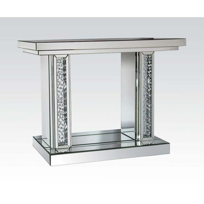 Nysa - Accent Table - Mirrored - 32"