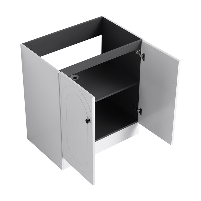 Modern Freestanding Bathroom Vanity With Soft Close Cabinet Doors