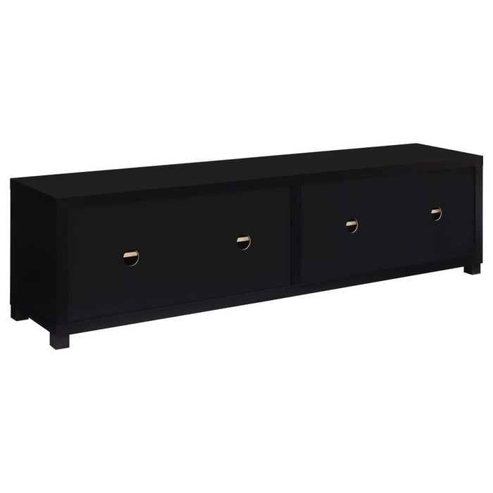 Jupiter - 3 Piece Entertainment Center TV Stand - Black