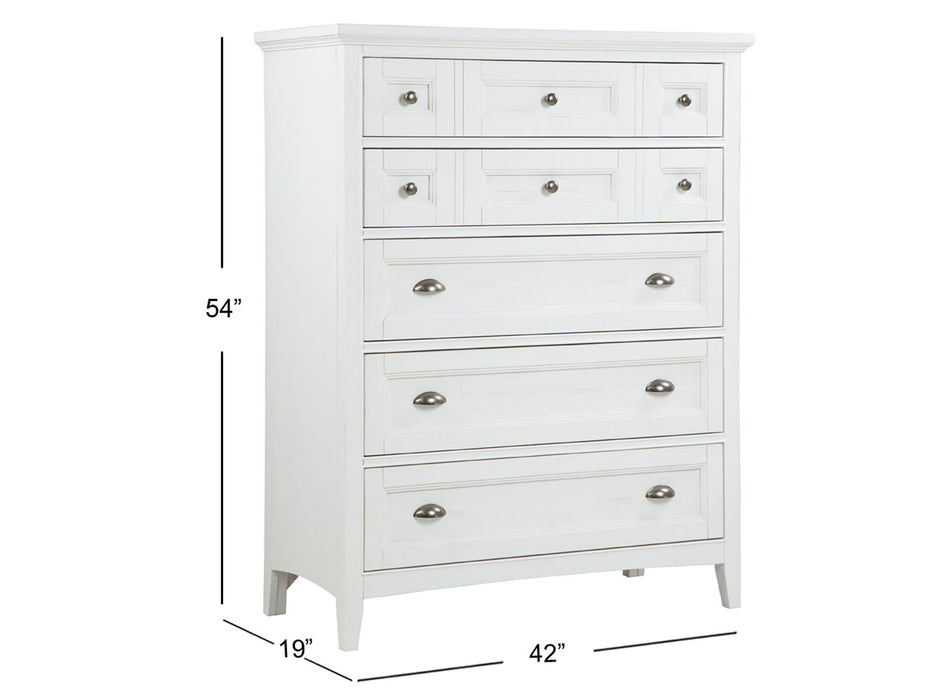Heron Cove - Drawer Chest - Chalk White