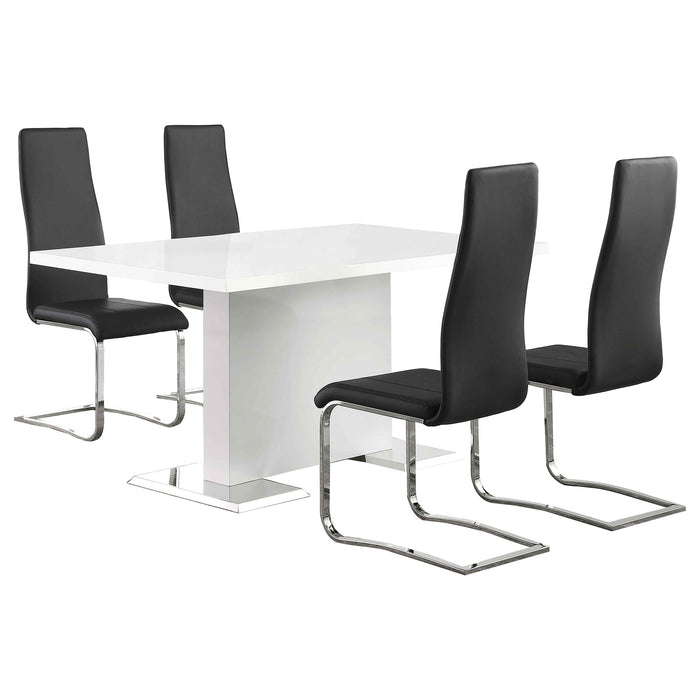 Wenzl - 5 Piece Dining Table Set