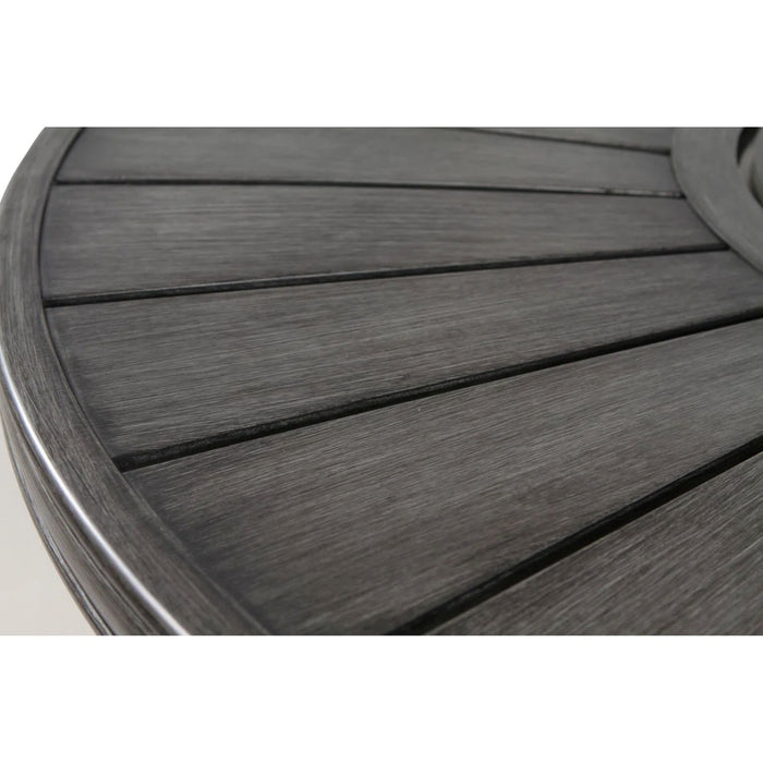 Propane Outdoor Fire Pit Table - Brown