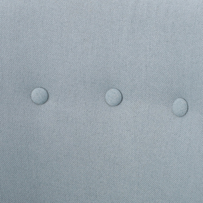 Contemporary Upholstered Club Chair With Button Tufting