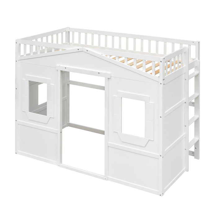 House Loft Bed With Ladder