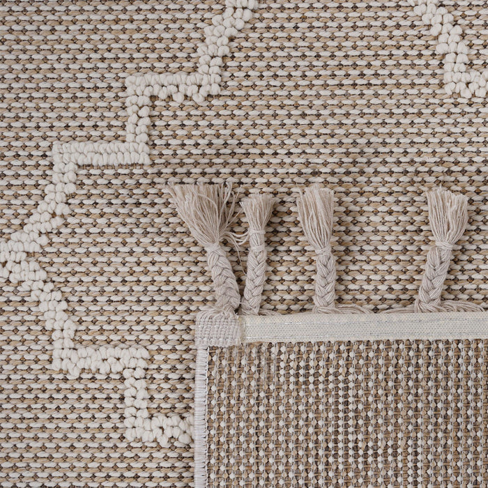 Guros - 8' X 10' Trellis Indoor / Outdoor Area Rug - Ivory