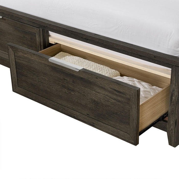 Melissa - Storage Bed With Padded Headboard