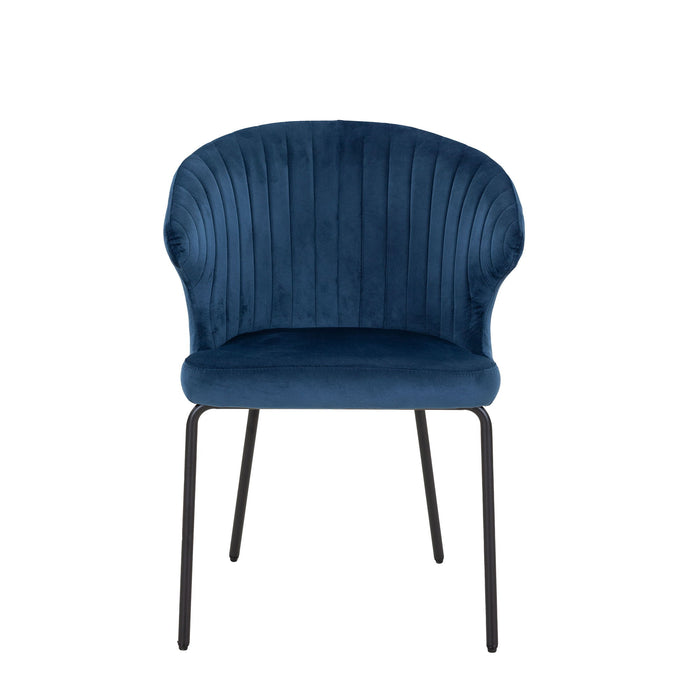 Upholstered Side Chairs (Set of 2) - Blue