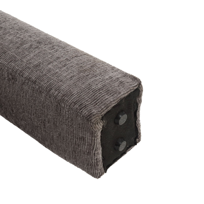 Modern Chenille Loveseat Sofa, Comfy Upholstered 2 Seater