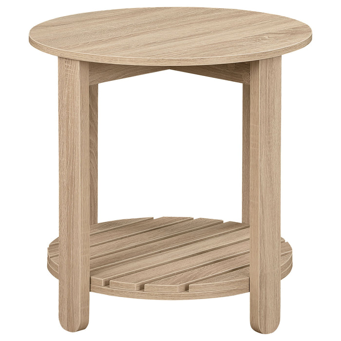 Altos - 1 Shelf Round Table