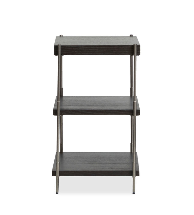Spencer - Rectangular Accent Table - Dark Briarsmoke