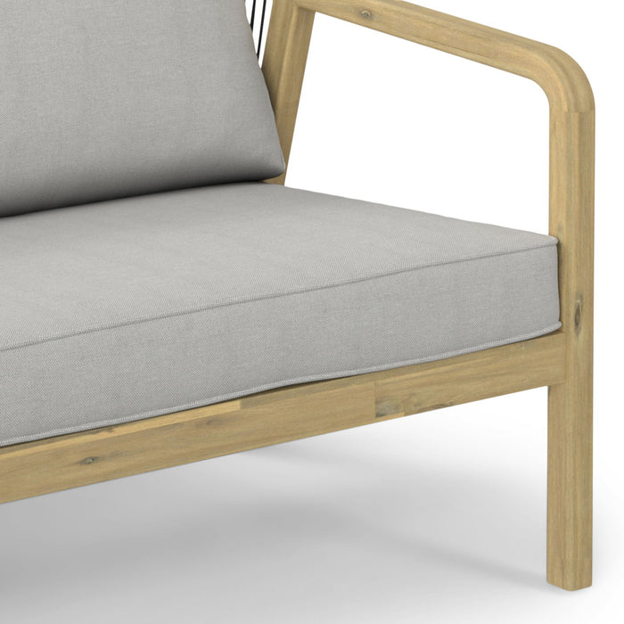 Palmetto - Outdoor Sofa - Stone Gray