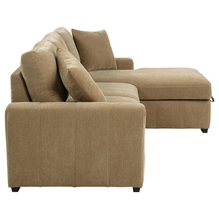 Pastrana - Upholstered Sleeper Sectional Sofa